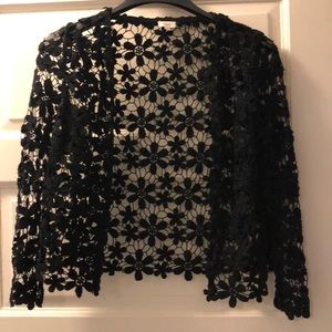 Hoss Crochet black cardigan size 38 from Spain